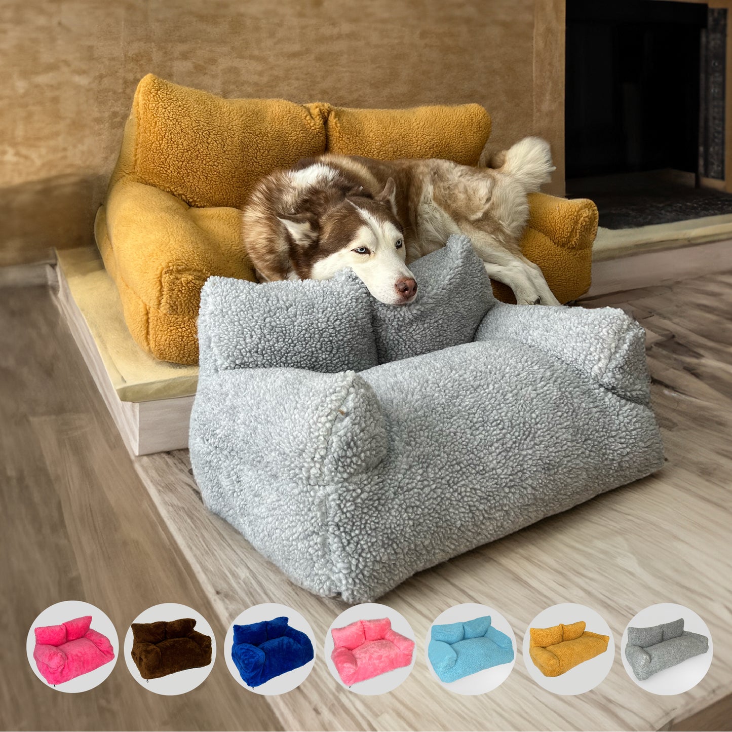 RelaxPet Comfort® Sofá para mascotas anti estrés