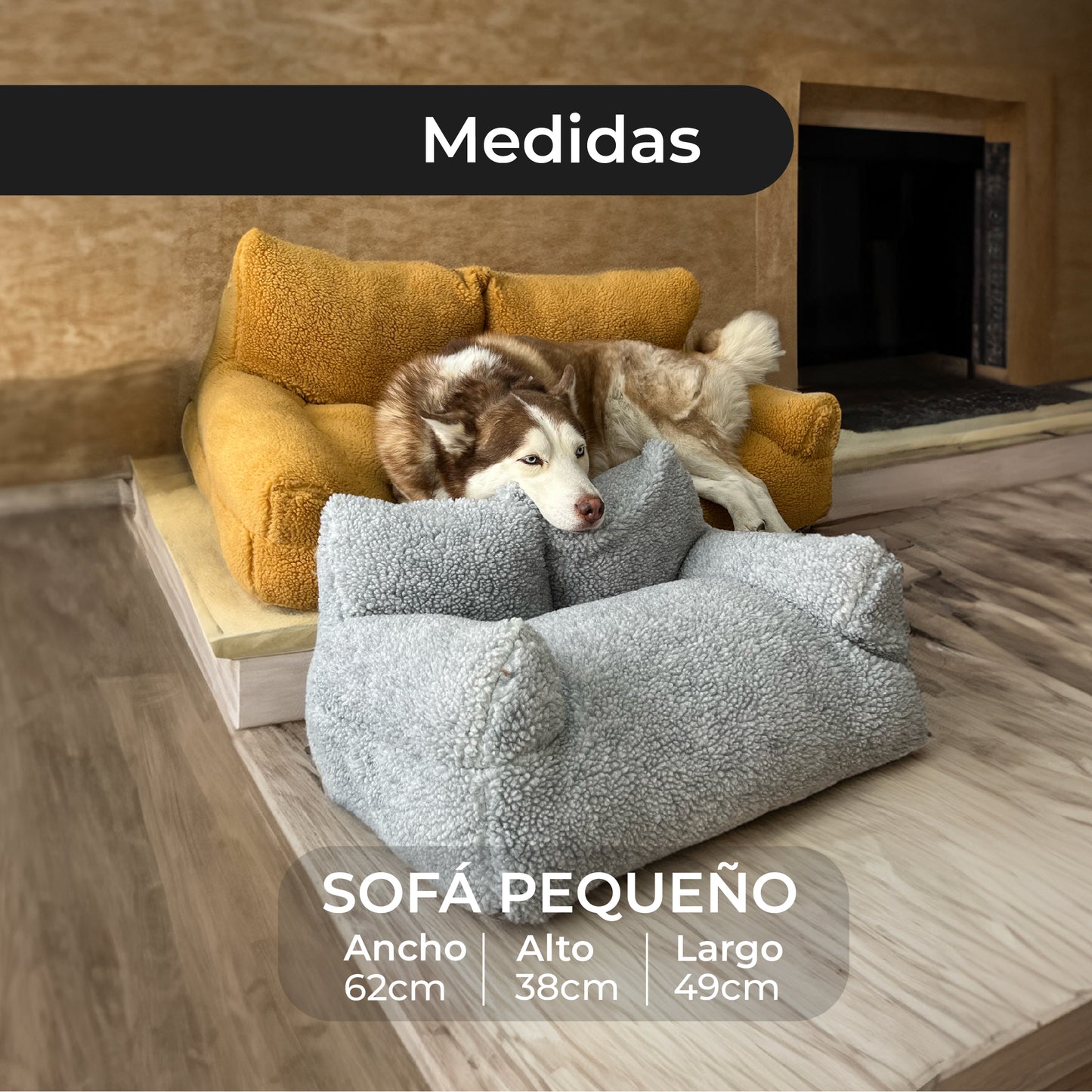 RelaxPet Comfort® Sofá para mascotas anti estrés